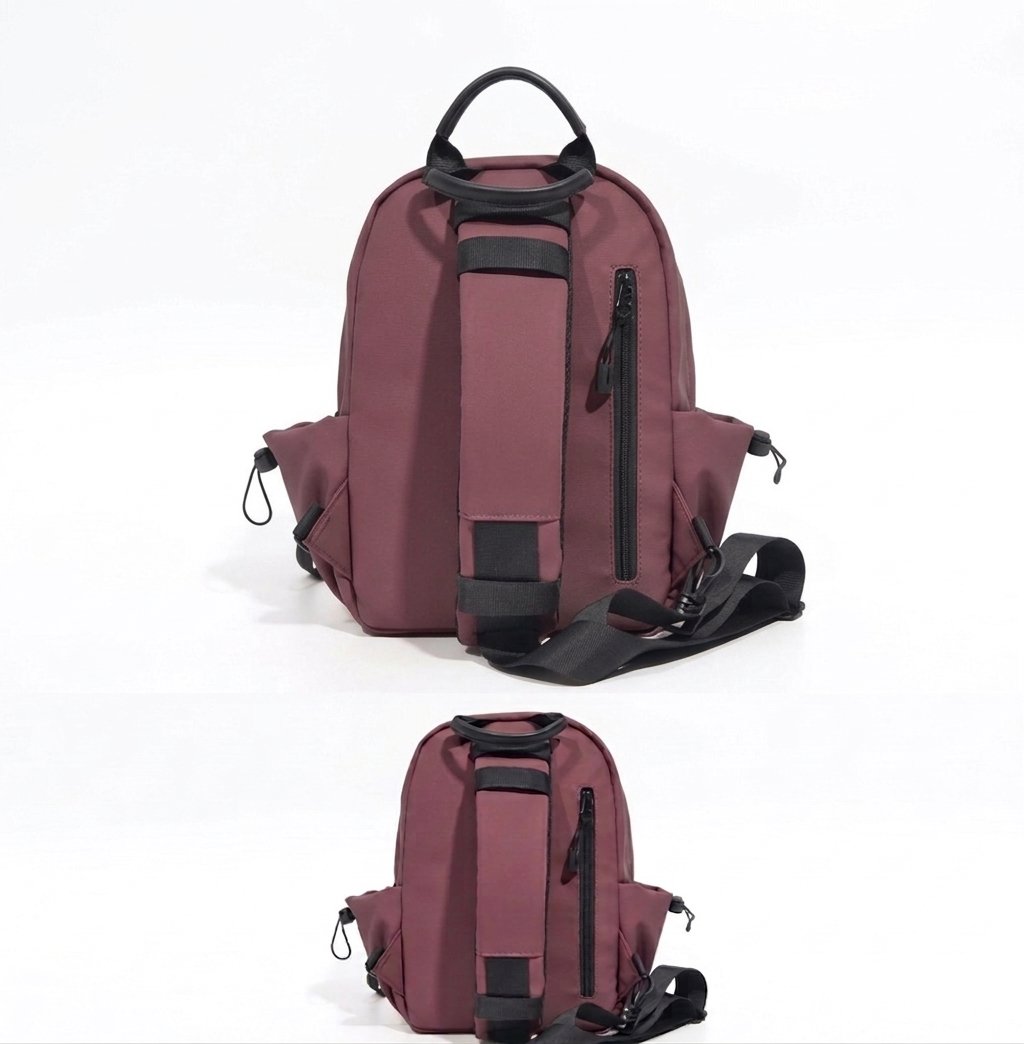 Atlas Crossbag: Crimson Red