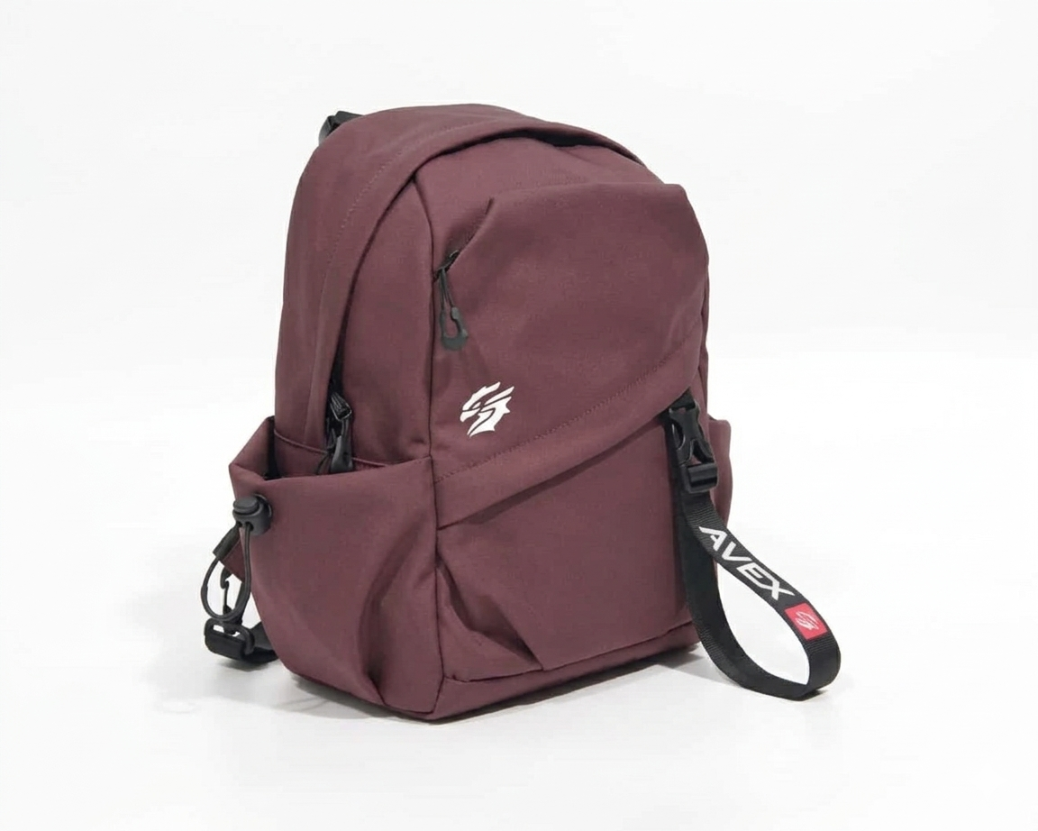 Atlas Crossbag: Crimson Red