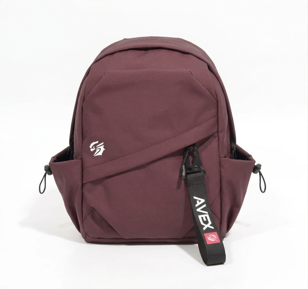 Atlas Crossbag: Crimson Red