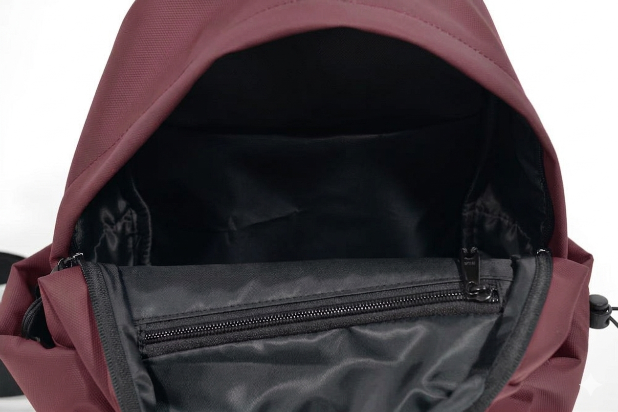Atlas Crossbag: Crimson Red